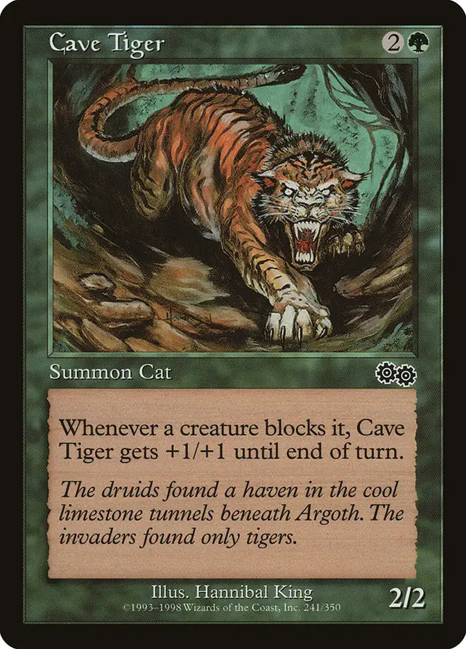 Cave Tiger (Urza