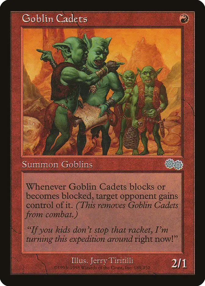 Goblin Cadets (Urza