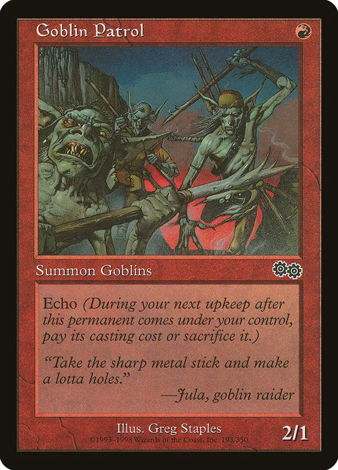 Goblin Patrol (Urza