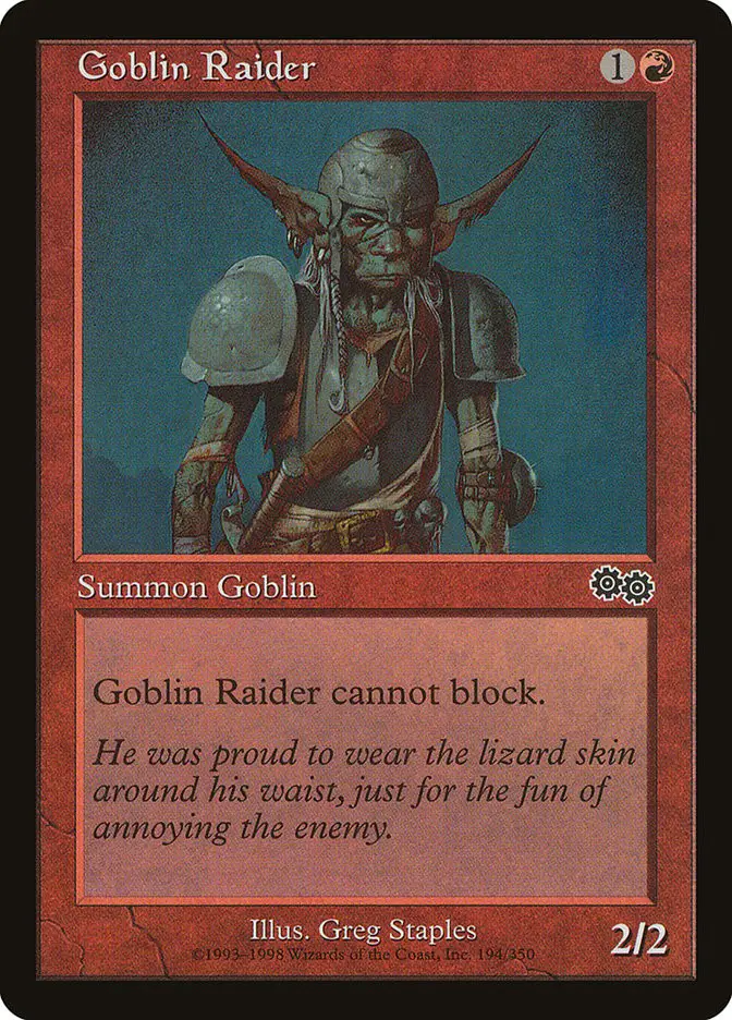 Goblin Raider (Urza