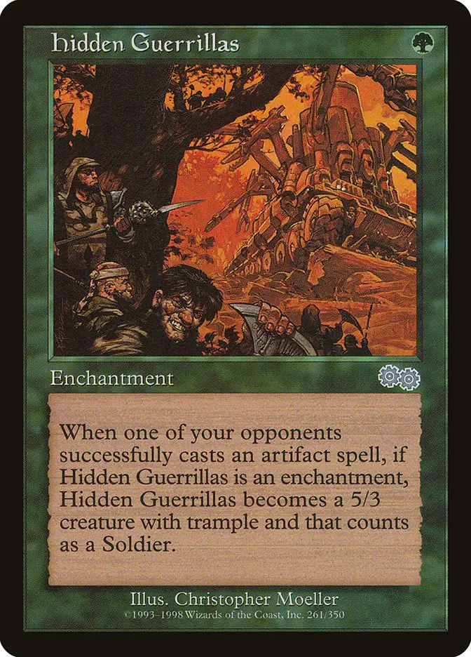 Hidden Guerrillas (Urza
