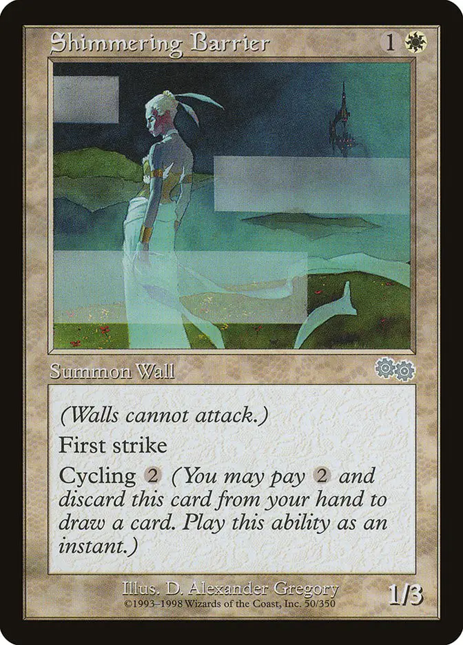 Shimmering Barrier (Urza