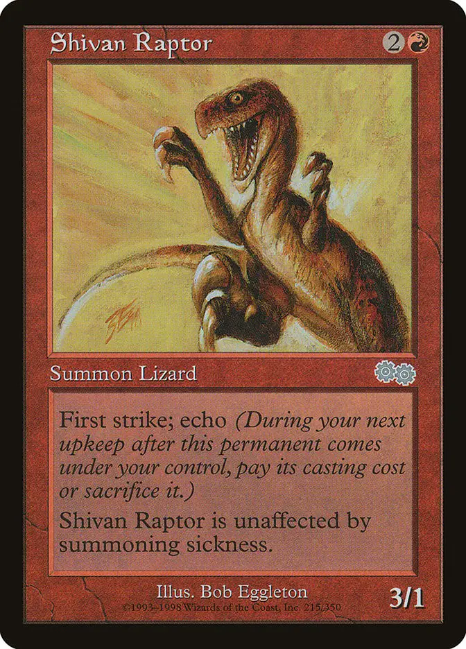 Shivan Raptor (Urza