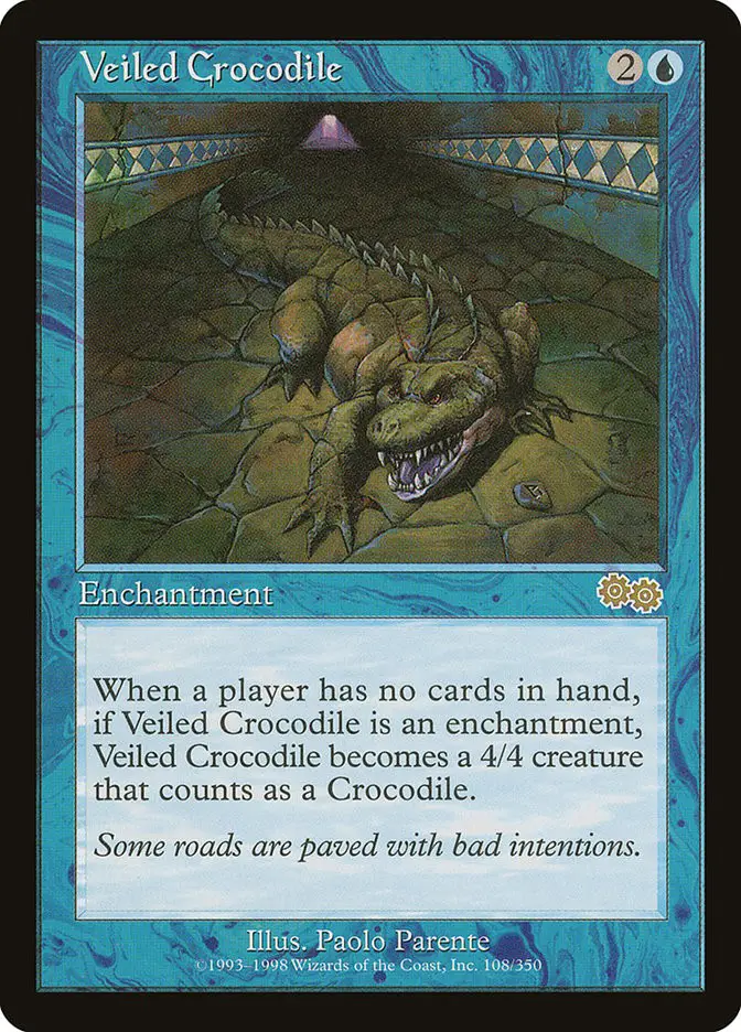 Veiled Crocodile (Urza