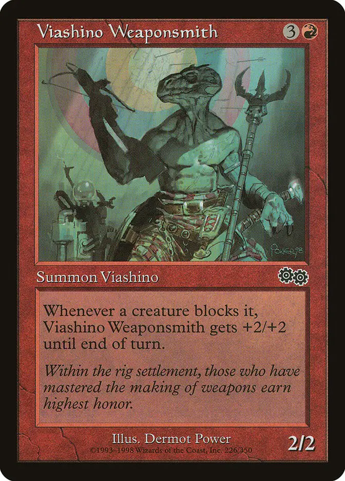 Viashino Weaponsmith (Urza
