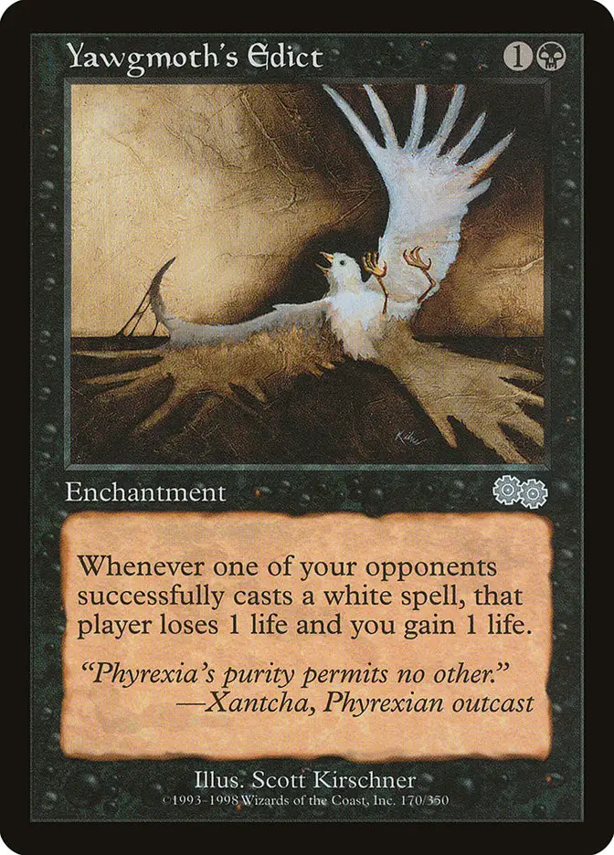 Yawgmoth s Edict (Urza