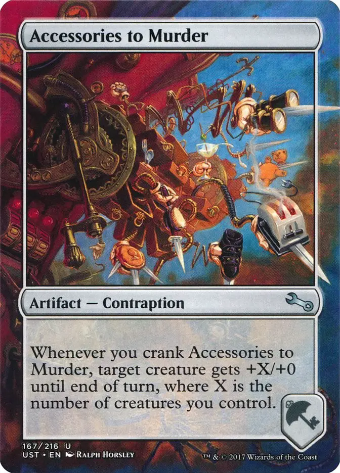 Accessories to Murder (Unstable)
