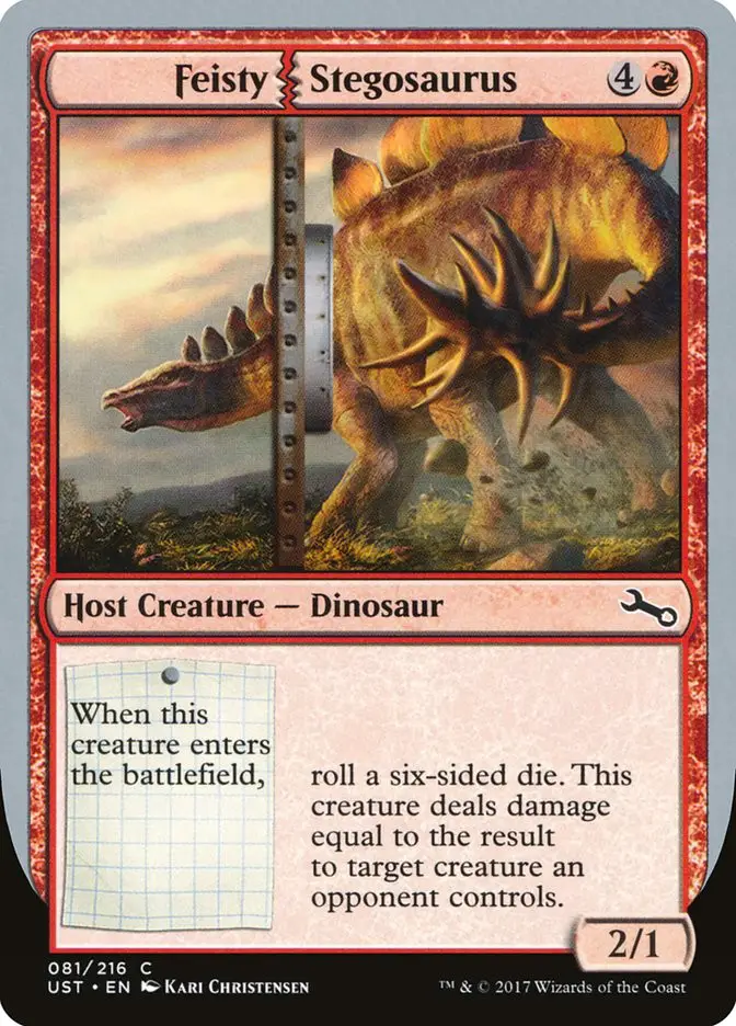 Feisty Stegosaurus (Unstable)