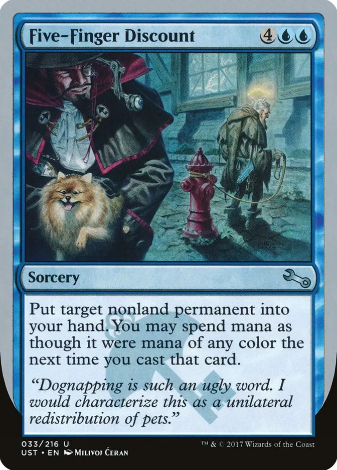 Five Finger Discount (Unstable)