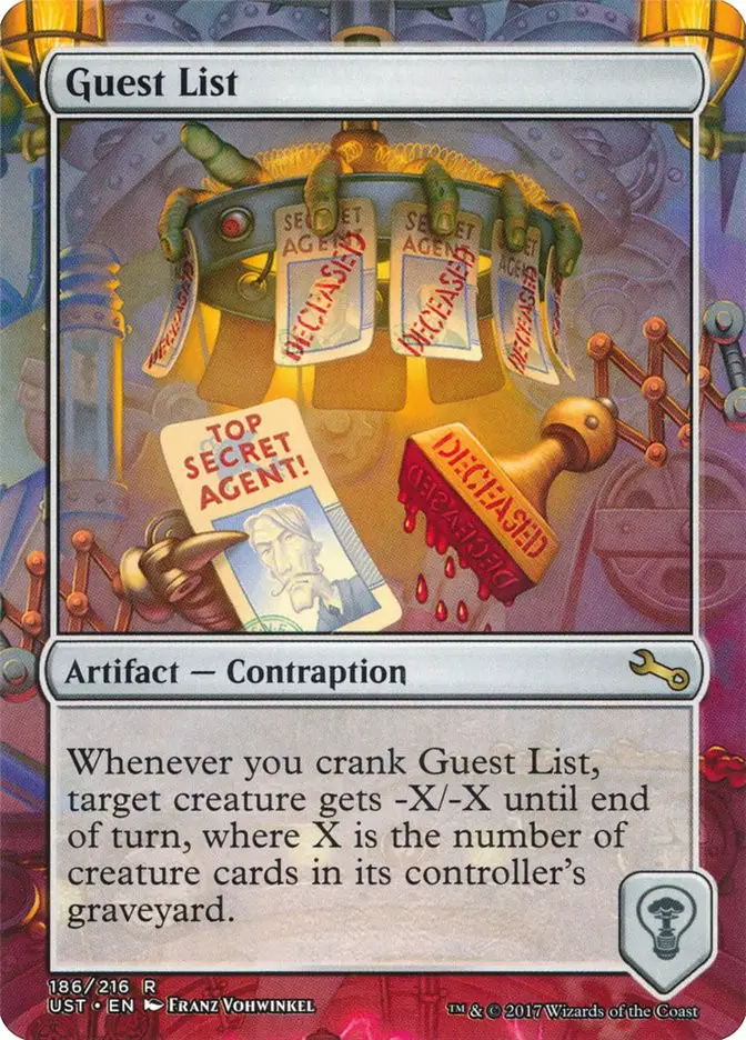 Guest List (Unstable)