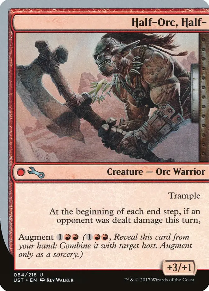 Half Orc  Half  (Unstable)