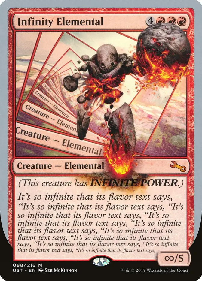 Infinity Elemental (Unstable)