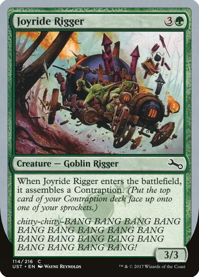 Joyride Rigger (Unstable)