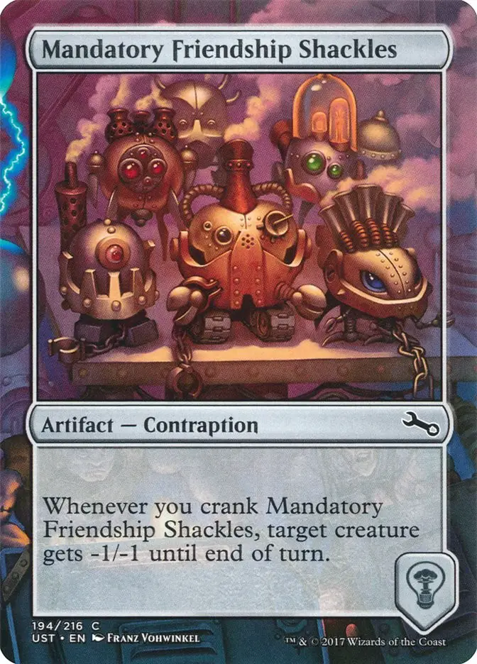 Mandatory Friendship Shackles (Unstable)