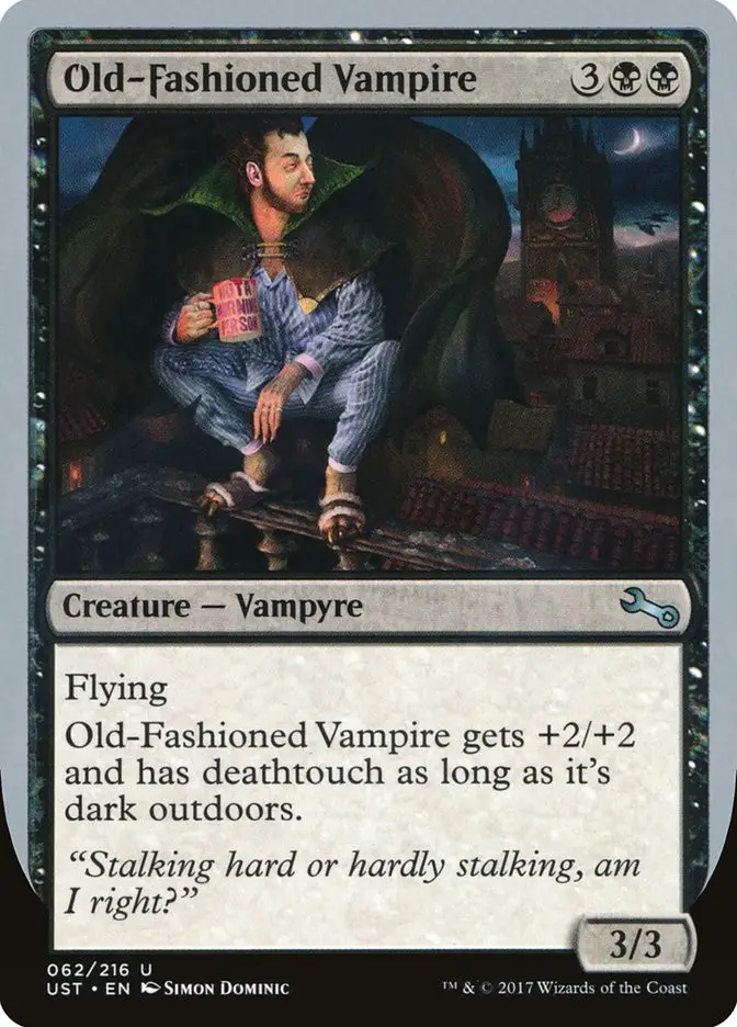 Old Fashioned Vampire (Unstable)