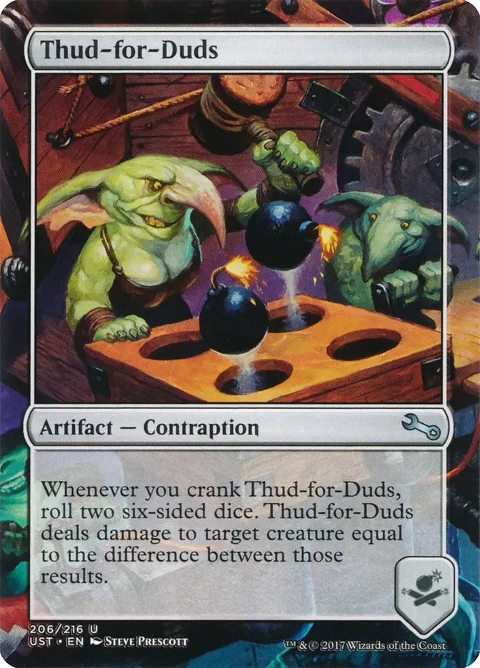 Thud for Duds (Unstable)