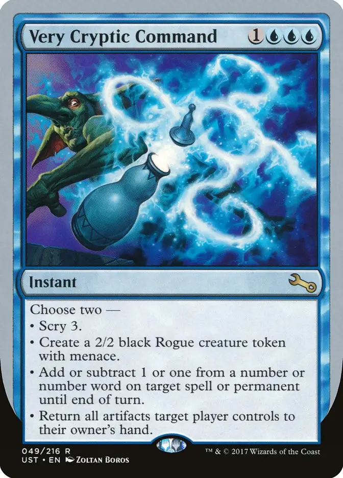 Very Cryptic Command (Unstable)