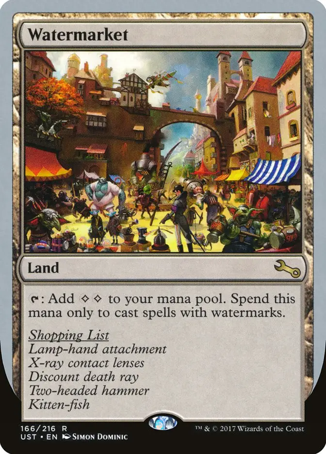 Watermarket (Unstable)