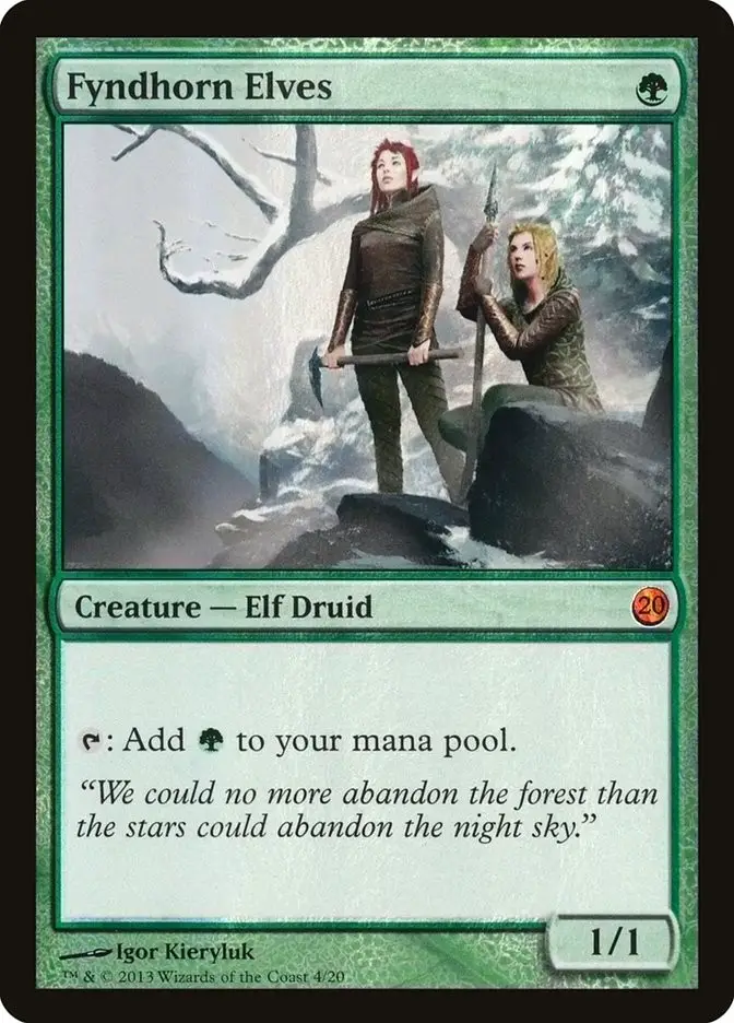 Fyndhorn Elves (From the Vault: Twenty)