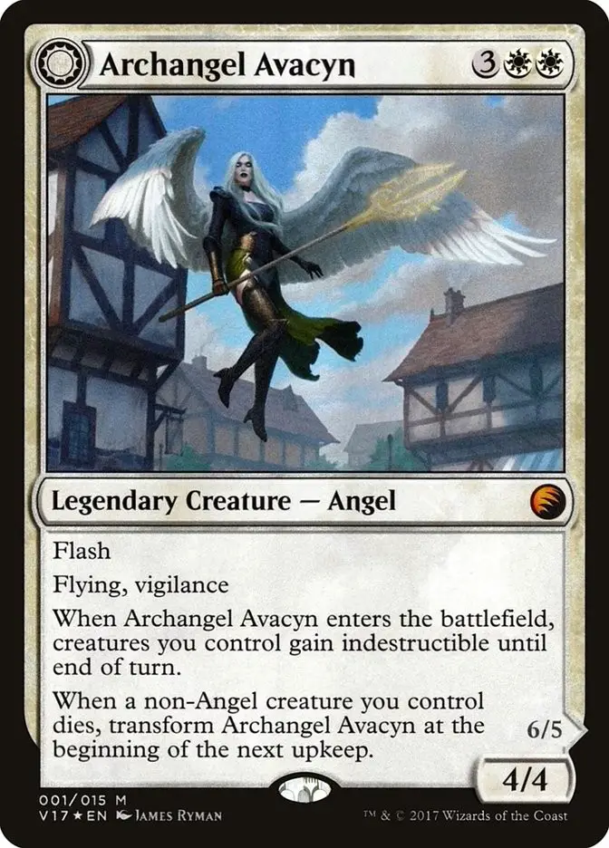 Archangel Avacyn    Avacyn  the Purifier (From the Vault: Transform)
