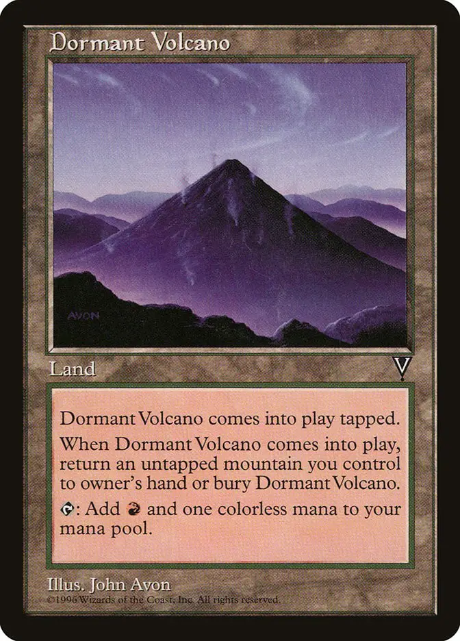 Dormant Volcano (Visions)