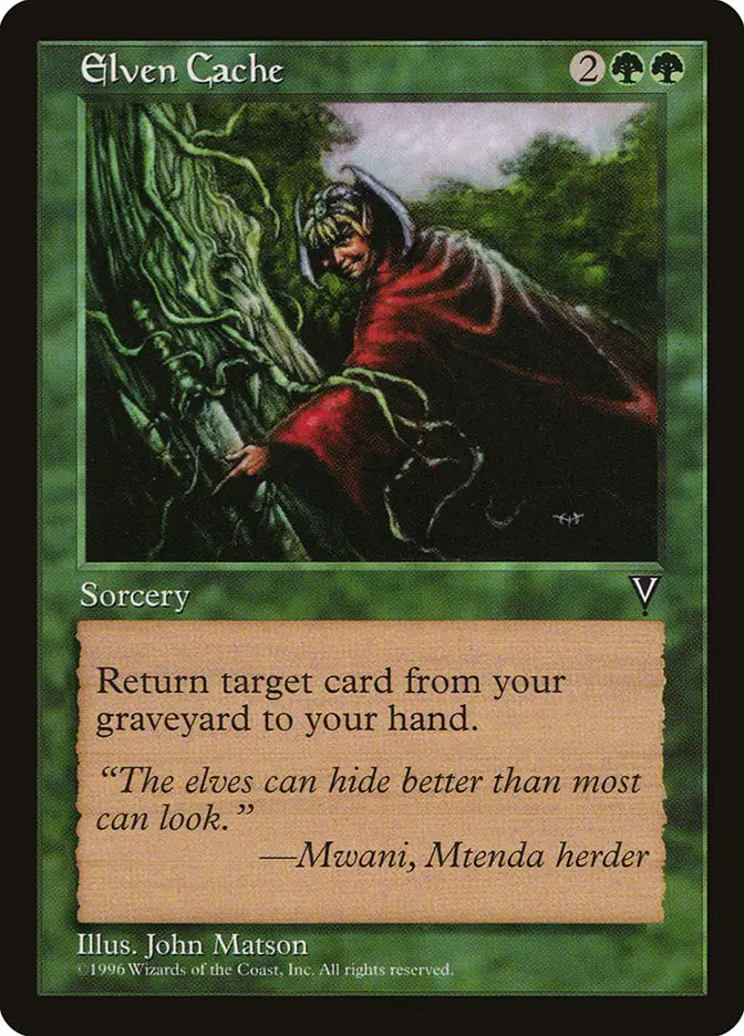 Elven Cache (Visions)