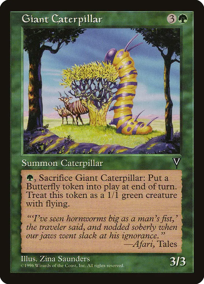 Giant Caterpillar (Visions)