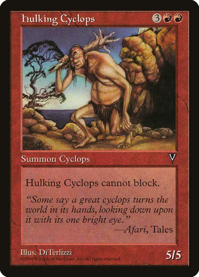 Hulking Cyclops (Visions)