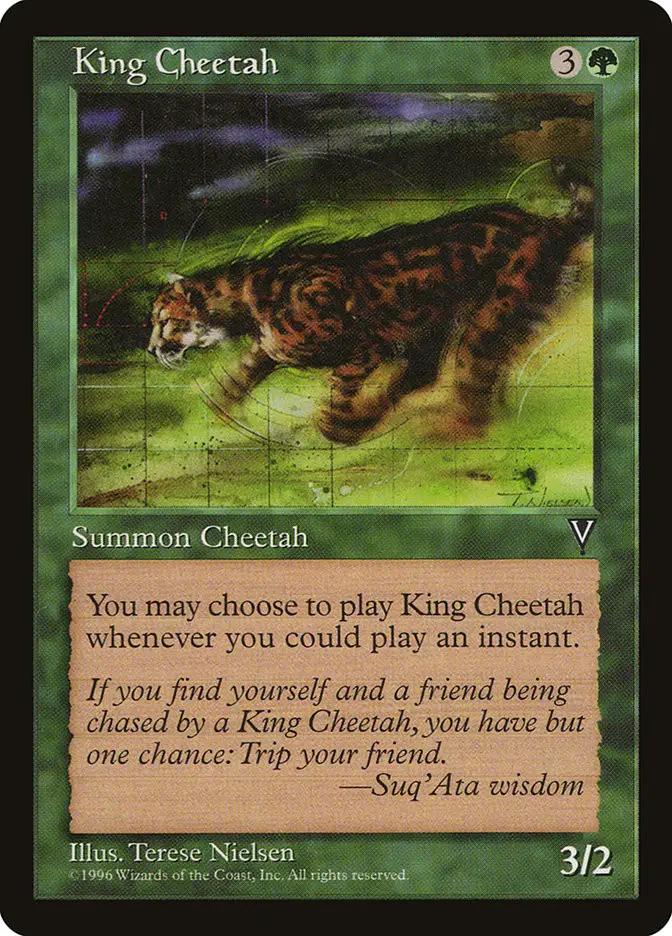 King Cheetah (Visions)