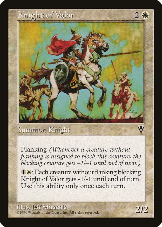 Knight of Valor (Visions)