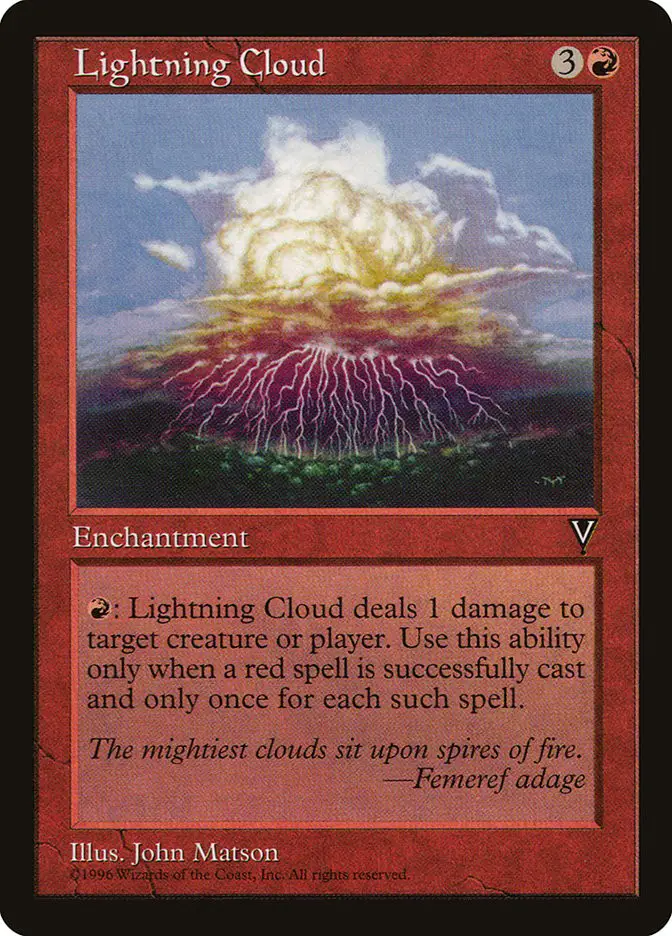 Lightning Cloud (Visions)