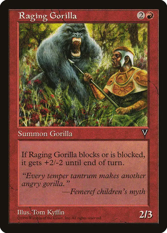 Raging Gorilla (Visions)