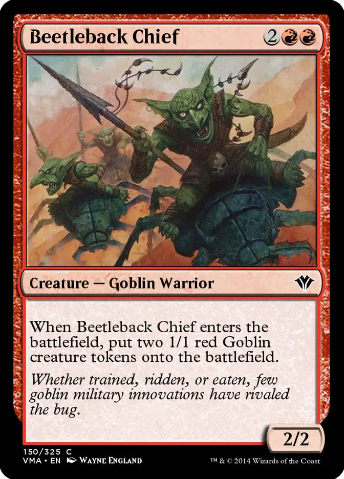 Beetleback Chief (Vintage Masters)