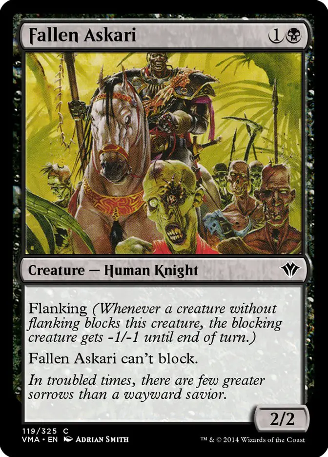 Fallen Askari (Vintage Masters)