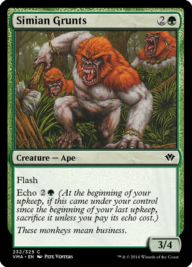 Simian Grunts (Vintage Masters)