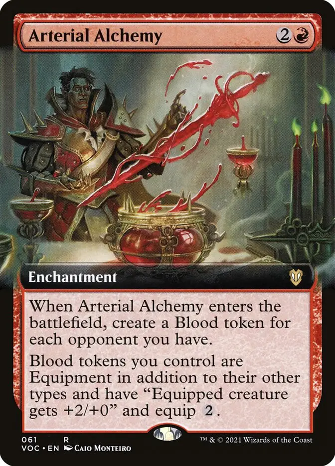 Arterial Alchemy (Crimson Vow Commander)