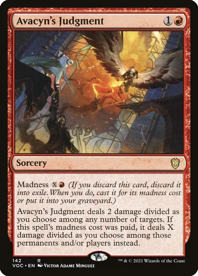 Avacyn s Judgment (Crimson Vow Commander)