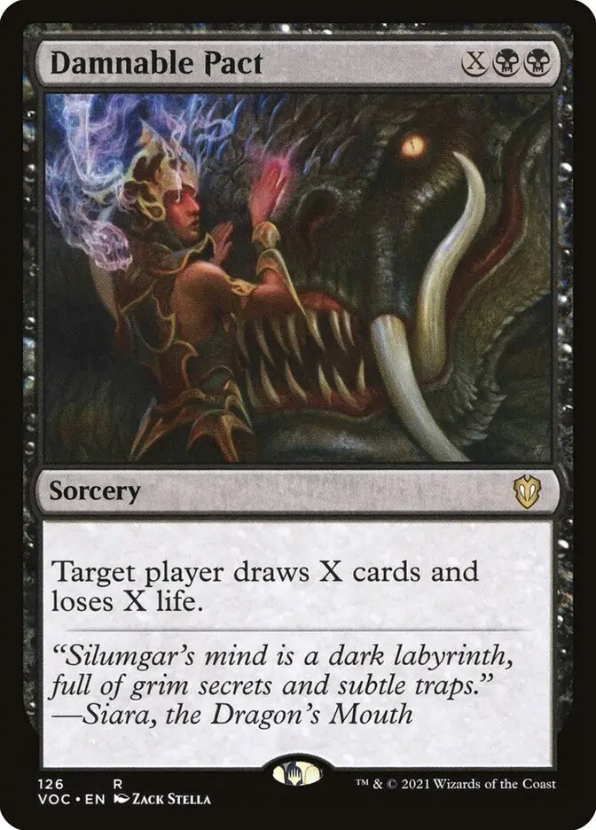 Damnable Pact (Crimson Vow Commander)