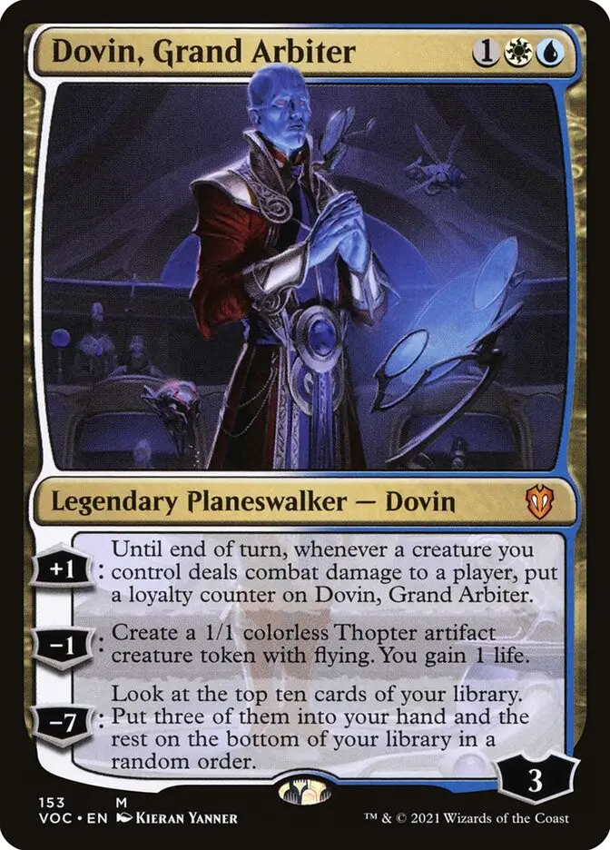 Dovin  Grand Arbiter (Crimson Vow Commander)