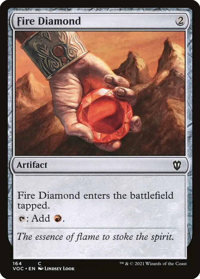 Fire Diamond (Crimson Vow Commander)