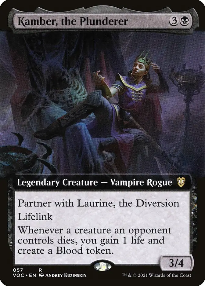 Kamber  the Plunderer (Crimson Vow Commander)