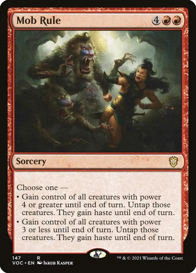 Mob Rule (Crimson Vow Commander)