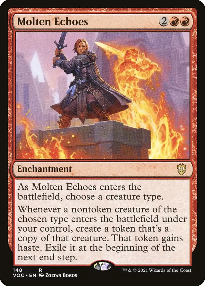 Molten Echoes (Crimson Vow Commander)