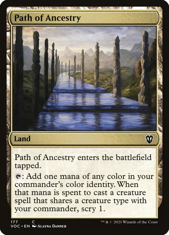 Path of Ancestry (Crimson Vow Commander)