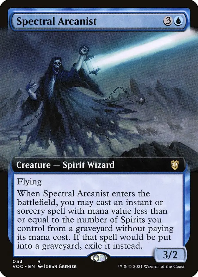 Spectral Arcanist (Crimson Vow Commander)
