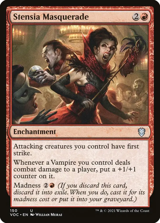 Stensia Masquerade (Crimson Vow Commander)