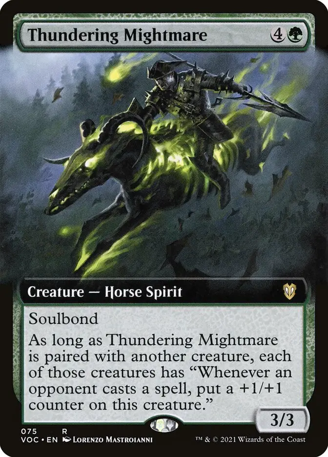 Thundering Mightmare (Crimson Vow Commander)