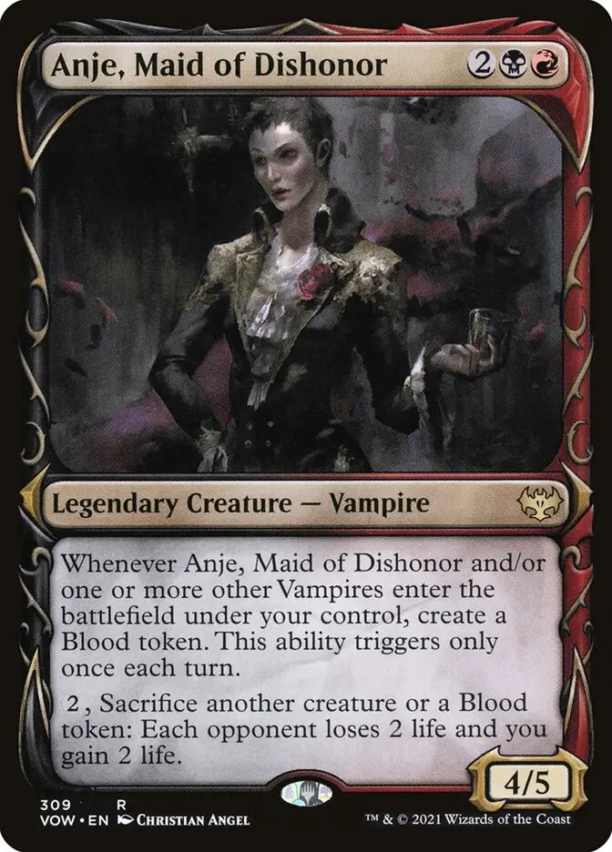 Anje  Maid of Dishonor (Innistrad: Crimson Vow)