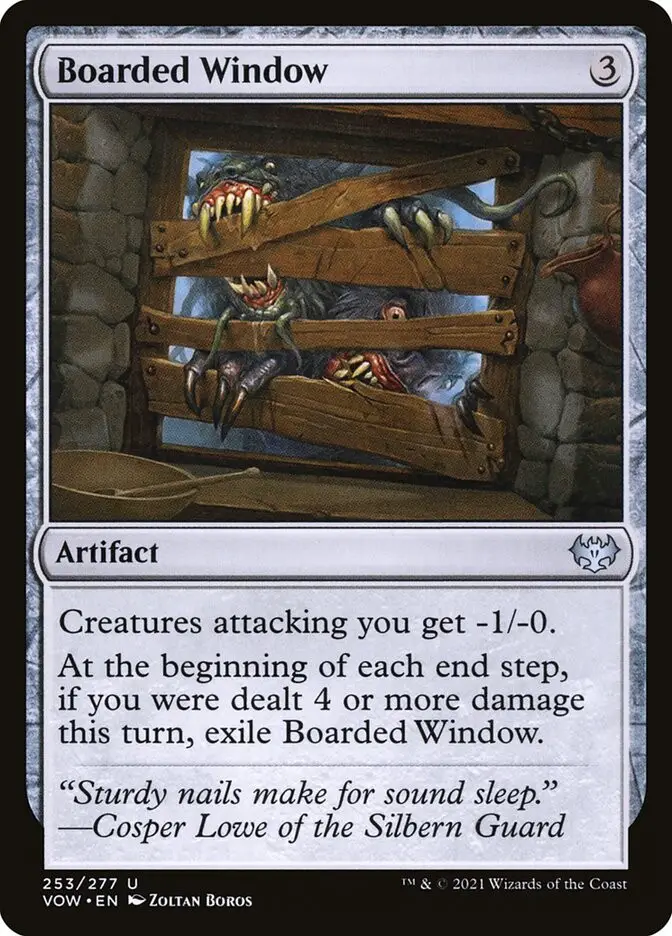 Boarded Window (Innistrad: Crimson Vow)