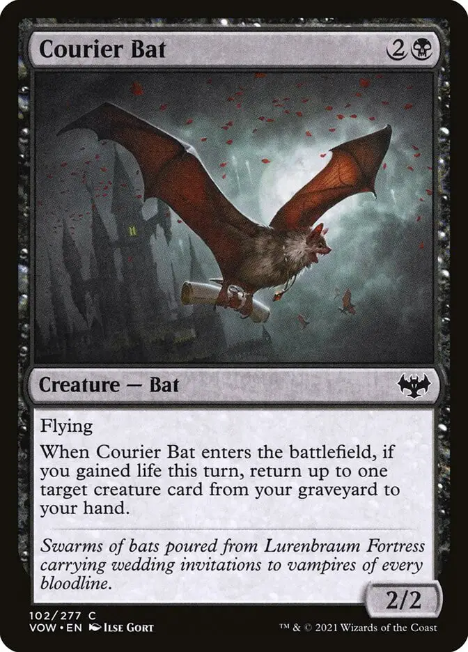 Courier Bat (Innistrad: Crimson Vow)